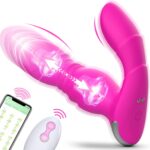 Adult Sex Toys for Women Pleasure – Wearable Thrusting Dildo with ＆Remote Control Vibrators with 9 Powerful Double-Ended Dildos & Clitoral Vibrations Adult Toys for Women Sex Toy Public Play