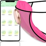 Remote Control Wearable Vibrator Vibrating Panties with Magnetic Clip, Silicone Clitoral Vagina Stimulator Clit Nipple Teaser Adult Toy with 10 Vibration for Women Couple and Beginners