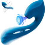 Vibrator Sex Toys Thrusting Dildo –  3IN1 Adult Toy G Spot Clitoral Stimulator for Women with 7 Thrusting + 10 Vibration + 10 Suction, Clit Nipple Anal Adult Sex Game for Couple Female Men