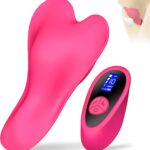 Sex Toys LCD Display Remote Control Wearable Vibrator, Powerful Love Magnetic Clip Panty Vibrator Women Sex Toy with 10 Vibrations & 4 Speeds, Clitoral Stimulator Adult Toys for Women